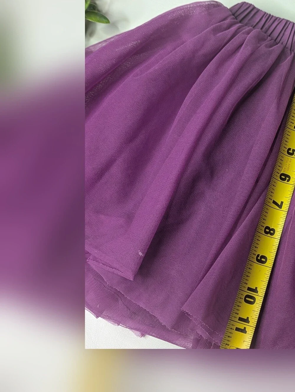 Hanna Andersson Purple yude Tutu Skirt Size 5 Or 110cm